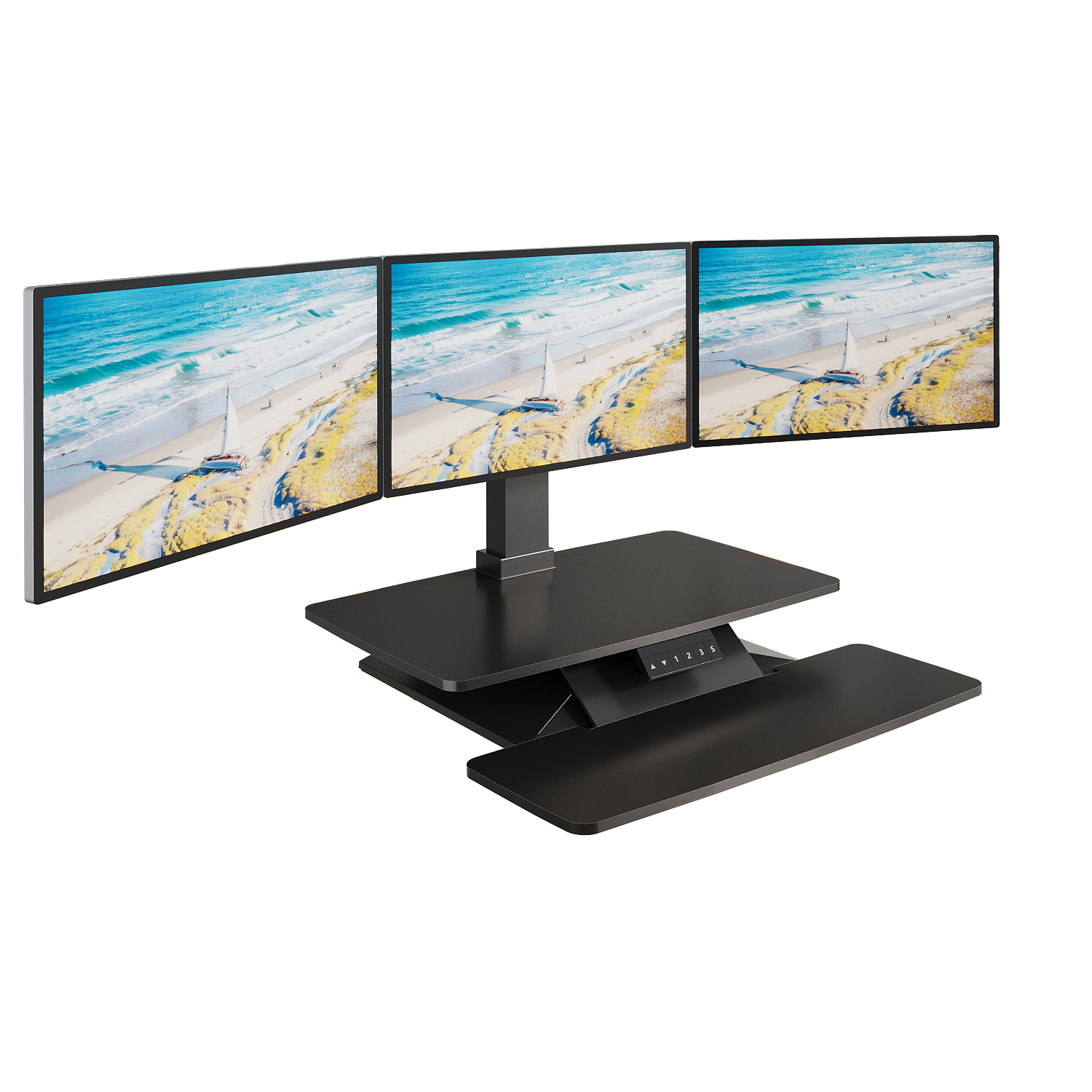 STANDESK MEMORY - 3 Monitor Bracket
