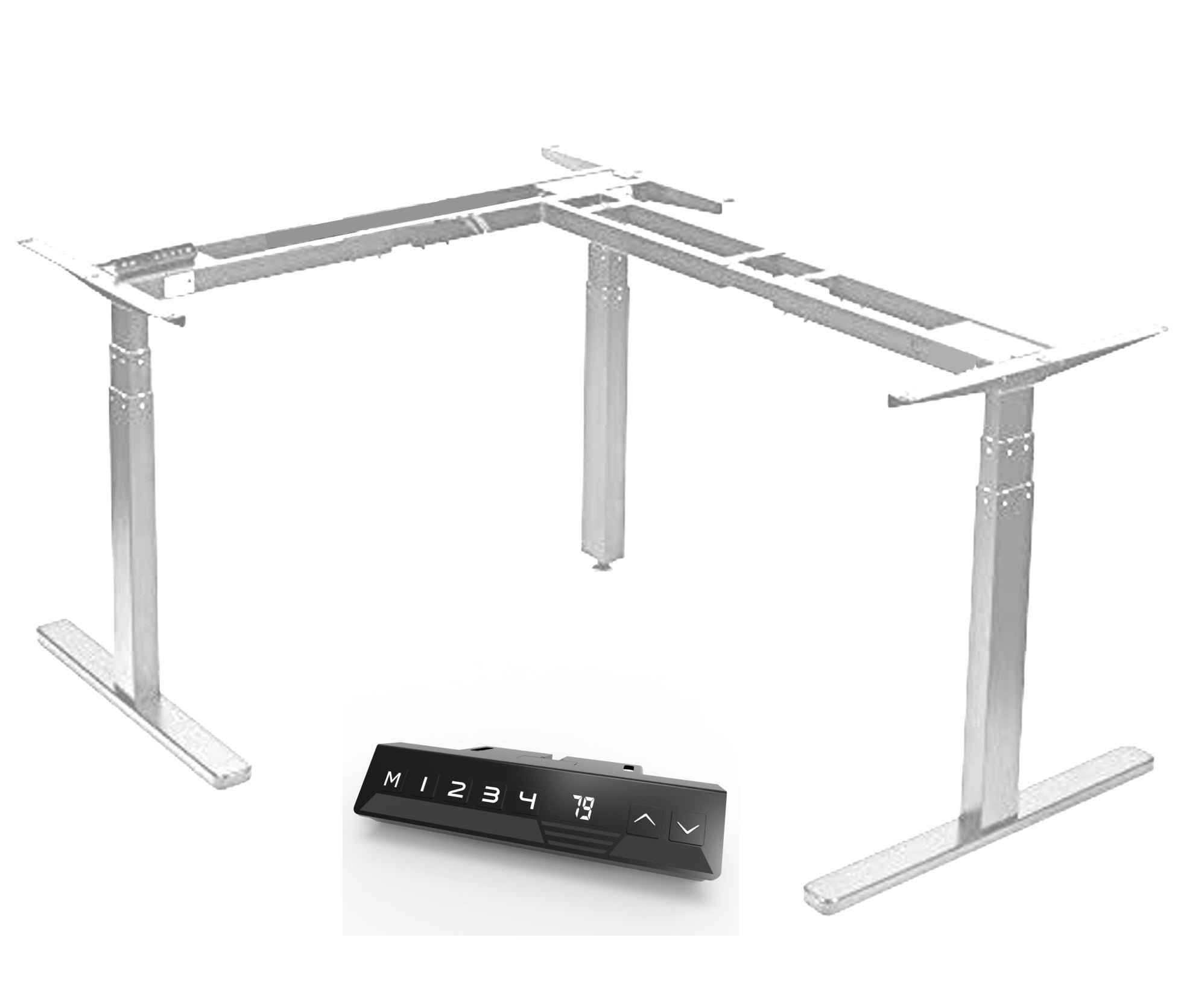 Infinity 3 Stage Leg, 3 Motor, 150kg lifting weight, 4 Memory (Frame only) 90deg, 120deg & Boardroom Table 180deg