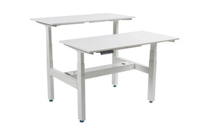 Infinity 3 Stage Leg, 4 Motor, 120kg lifting weight each desk, 4 Memory Back to Back (Frame only, screen not included)
