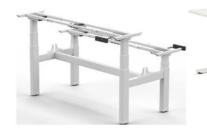 Infinity 3 Stage Leg, 4 Motor, 120kg lifting weight each desk, 4 Memory Back to Back (Frame only, screen not included)