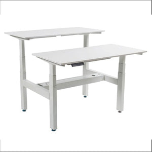 Infinity 3 Stage Leg, 4 Motor, 120kg lifting weight each desk, 4 Memory Back to Back (Frame only, screen not included)