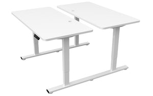 Infinity 2 Stage Leg, 4 Motor, 120kg lifting weight each desk, 4 Memory Back to Back (Frame only, includes cable 2 trays)