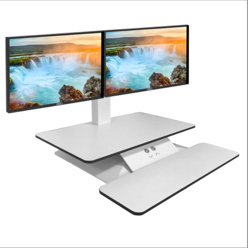 STANDESK - 2 Monitor Mounting Bracket  Standard 6 Height Positions. 600 max monitor width.  (Price includes tax) FREE SHIPPING