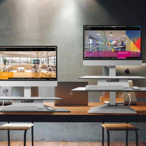 STANDESK MEMORY - 3 Monitor Bracket