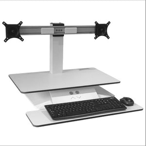 STANDESK - 2 Monitor Mounting Bracket  Standard 6 Height Positions. 600 max monitor width.  (Price includes tax) FREE SHIPPING